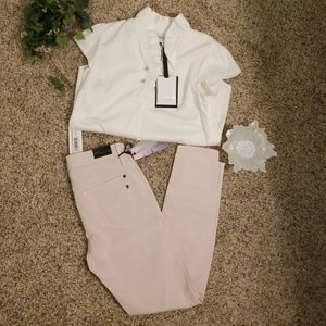 Genetic Denim Daphne Mid Rise Crop Skinny Jeans